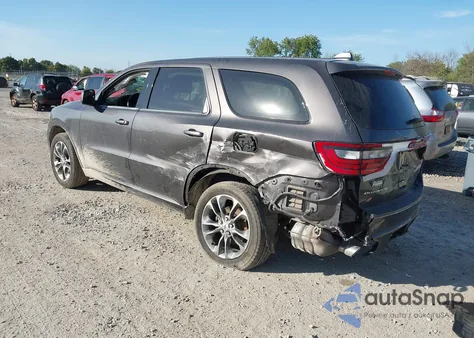 2019 Dodge Durango Gt Awd z USA, uszkodzony, nr VIN 1C4RDJDG6KC755082
